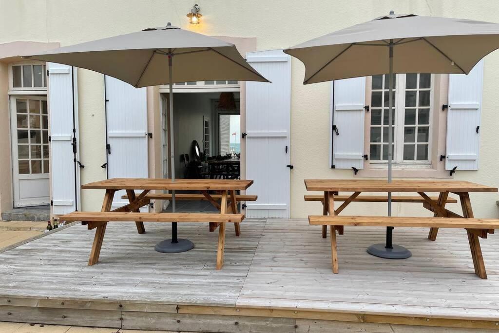 Agon-Coutainville, villa bord de mer Extérieur photo